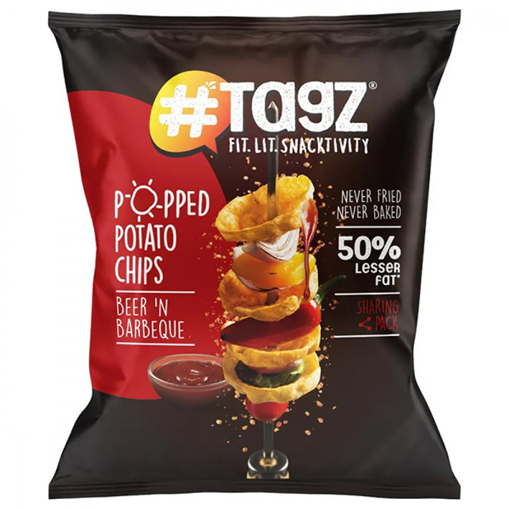 Tagz Chips Beer And Barbeque 40gmpouch