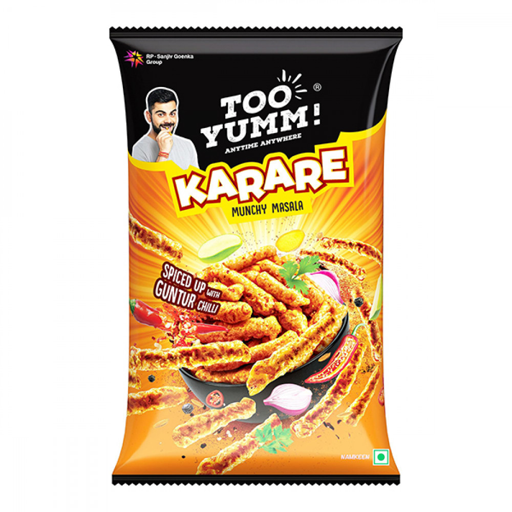 TOO YUMM KARARE MUNCHY MASALA 80G