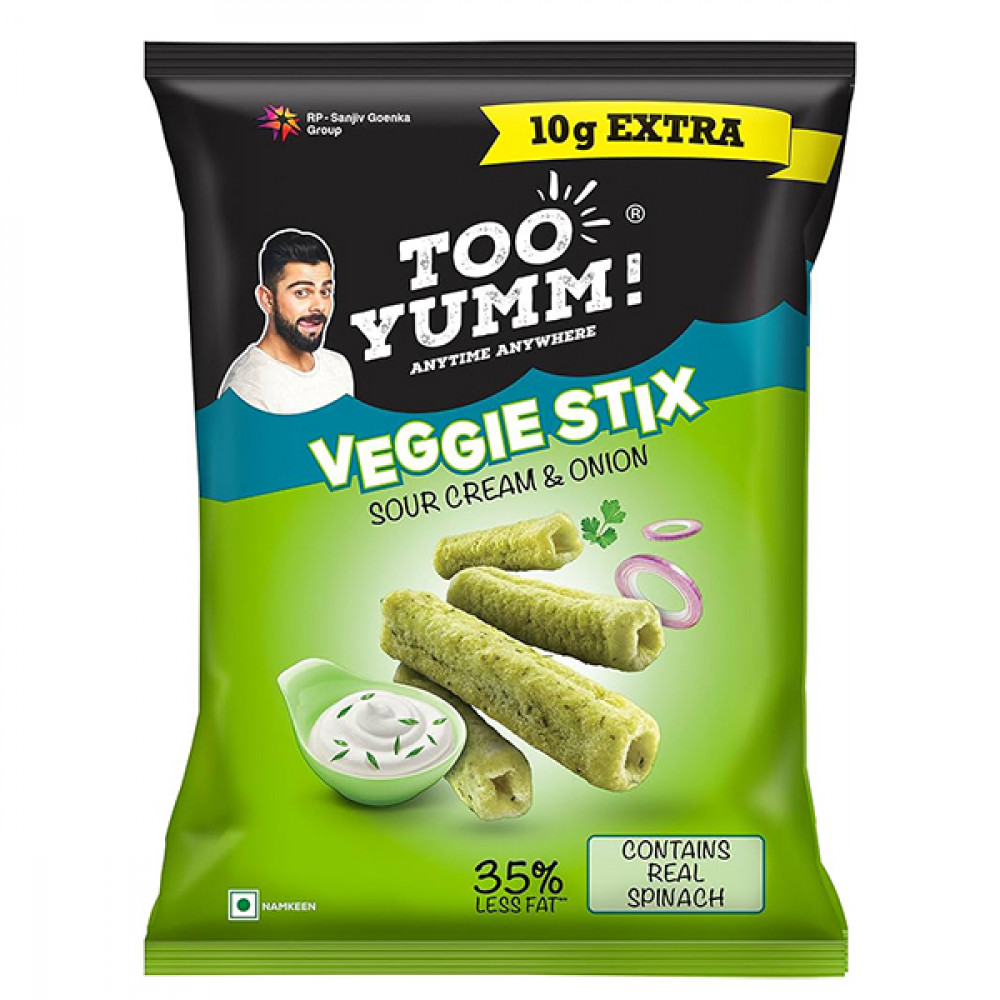 Too Yumm Veggie Stix Sour Cream & Onion 82g