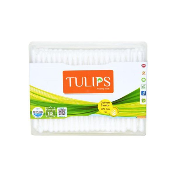 TULIPS COTTON BUDS 100STEM BOX