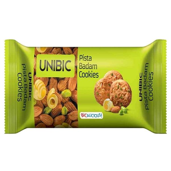 UNIBIC PISTA BADAM COOKIES PILLOW 36X150 GM