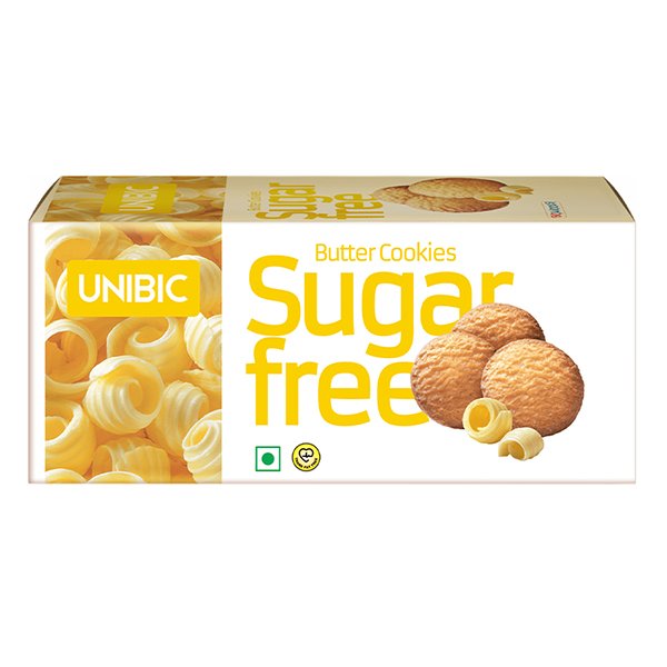 UNIBIC SUGAR FREE BUTTER DISPLAY BOX 48 X 75G