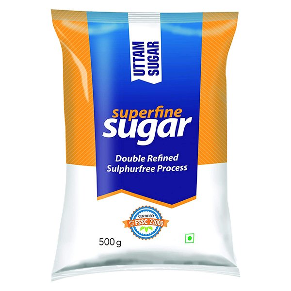 UTTAM SUPERFINE SUGAR 500G