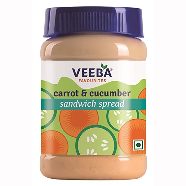 VEEBA CARROT & CUCUMBER SANDWICH SPREAD