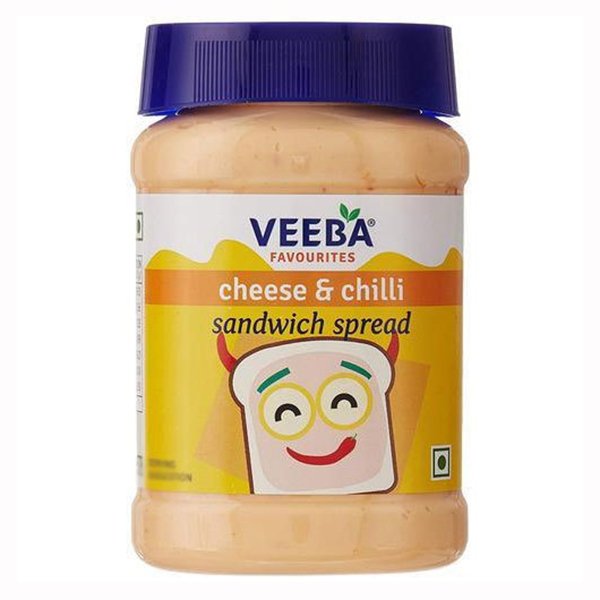 VEEBA CHEESE & CHILLI SANDWICH SPREAD