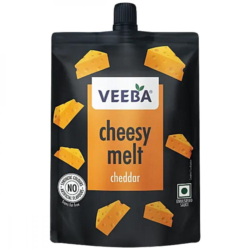 Veeba Cheesy Melt Cheddar 200g