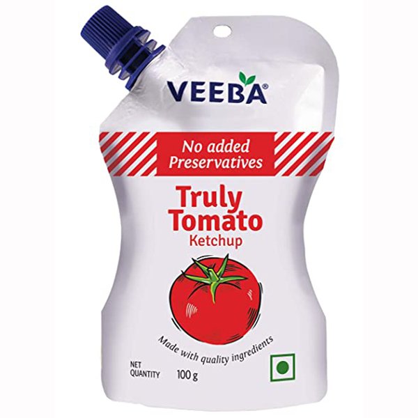 Veeba Truly Tomato Ketchup 100gm