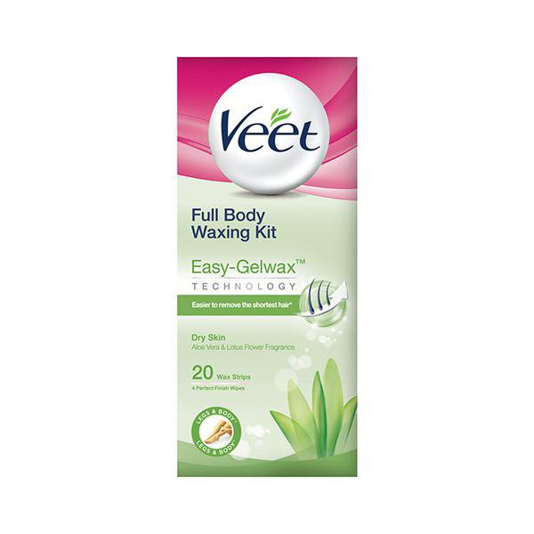 Veet Wax Strip Full Body Dry