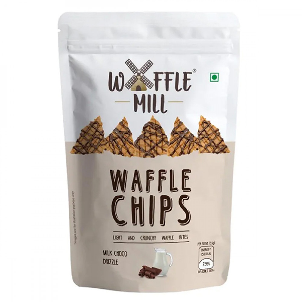 Waffle Mill Milk Choco Drizzle 85g