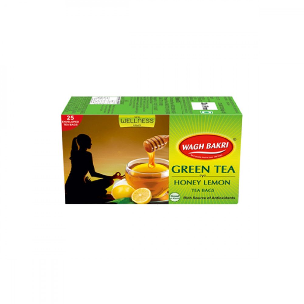 Wagh Bakri Green Tea Honey Lemon 25s