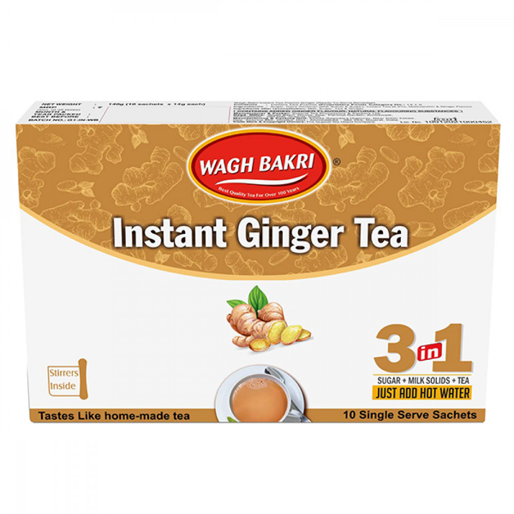 Wagh Bakri Instant Ginger Tea 140gm