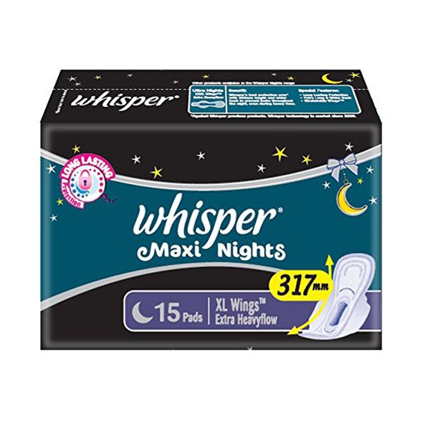 Whisper Maxi Nights Xl Wings 15S