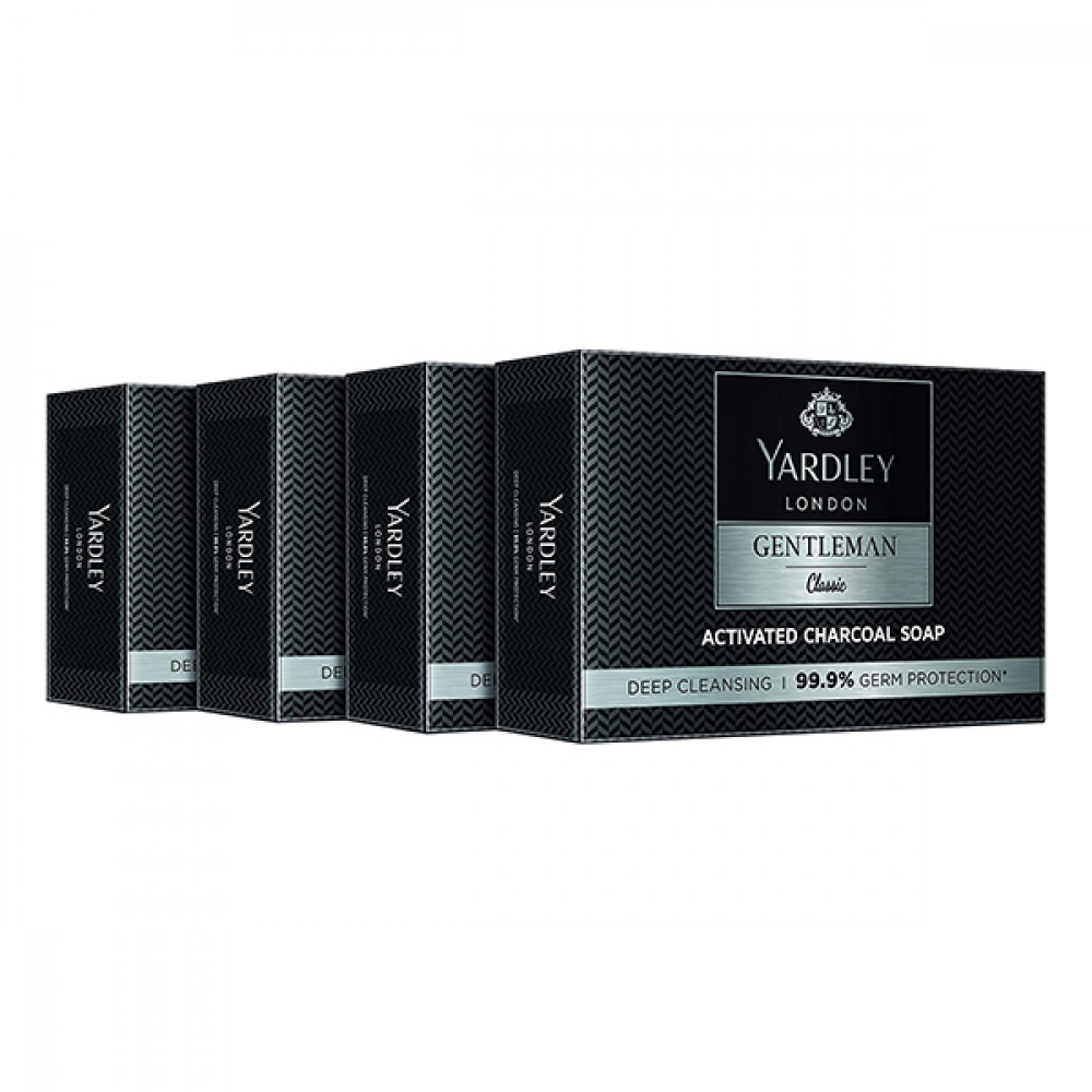 Yardley Gentleman Charcoal Soap 100g 3+1