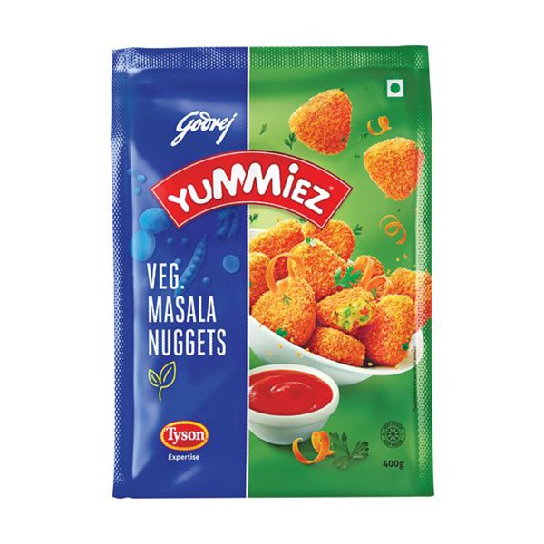 Yummiez Masala Veg Nuggets 400G