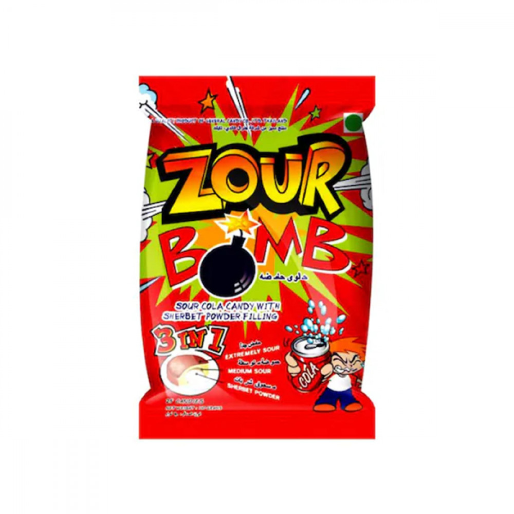 Zour Bomb Cola 110G